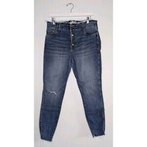 Kut From The Cloth Jeans Women's Size 12 Dark Wash Connie Ankle Skinny Jeans